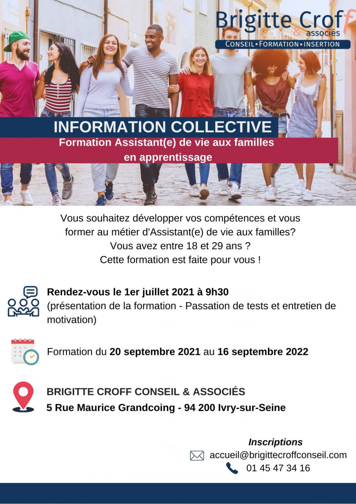 Info coll ADVF Apprentissage