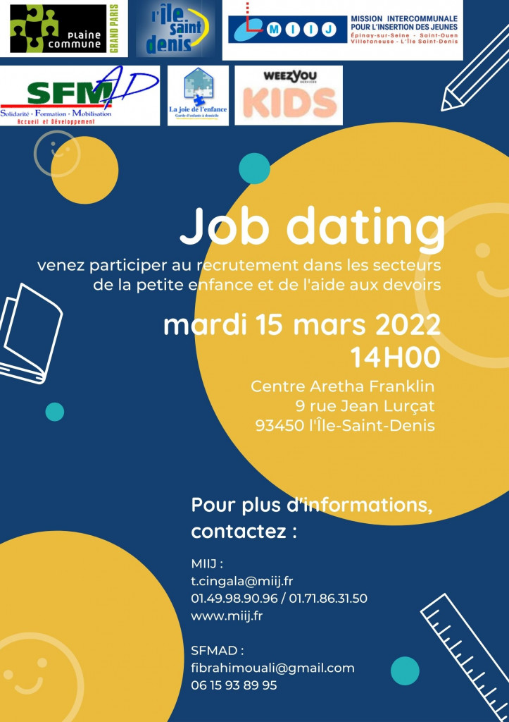 JOBDATING ENFANCE